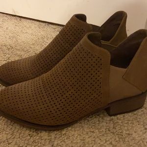 Brown booties